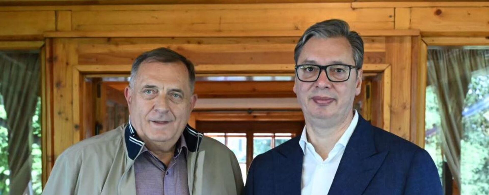 Милорад Додик и Алексадар Вучић - Sputnik Србија, 1920, 05.03.2026