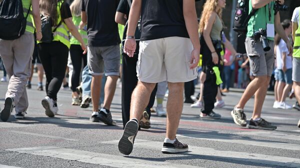 Протест студената у блокади, архивска фотографија - Sputnik Србија