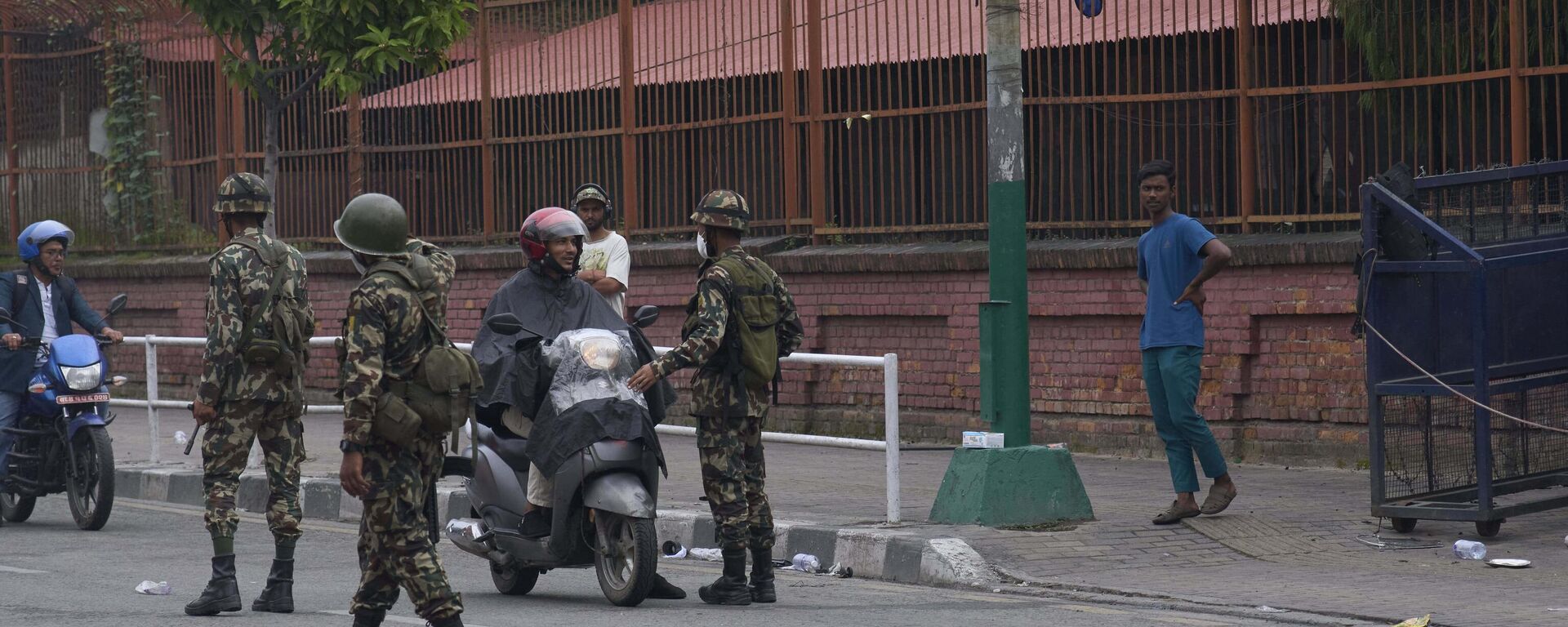 Vojska Nepala na ulicama Katamandua. - Sputnik Srbija, 1920, 10.09.2025