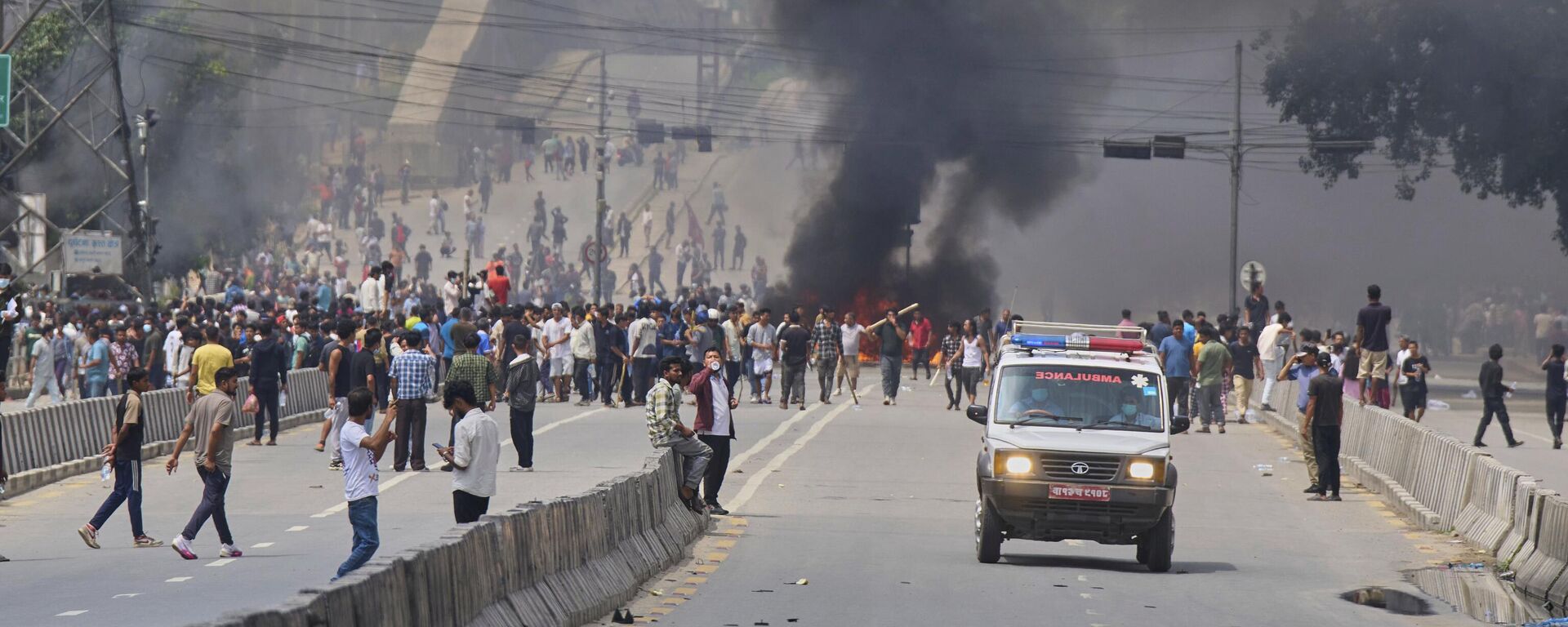 Протести у Непалу - Sputnik Србија, 1920, 10.09.2025