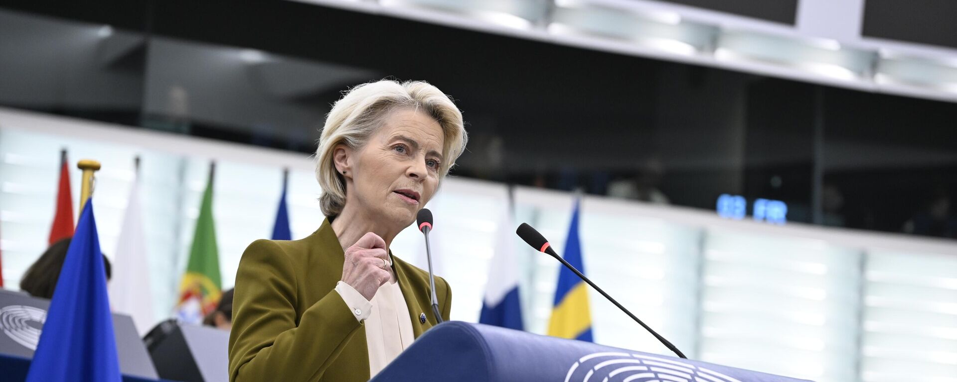Шефица ЕК Урсула фон дер Лајен - Sputnik Србија, 1920, 19.09.2025