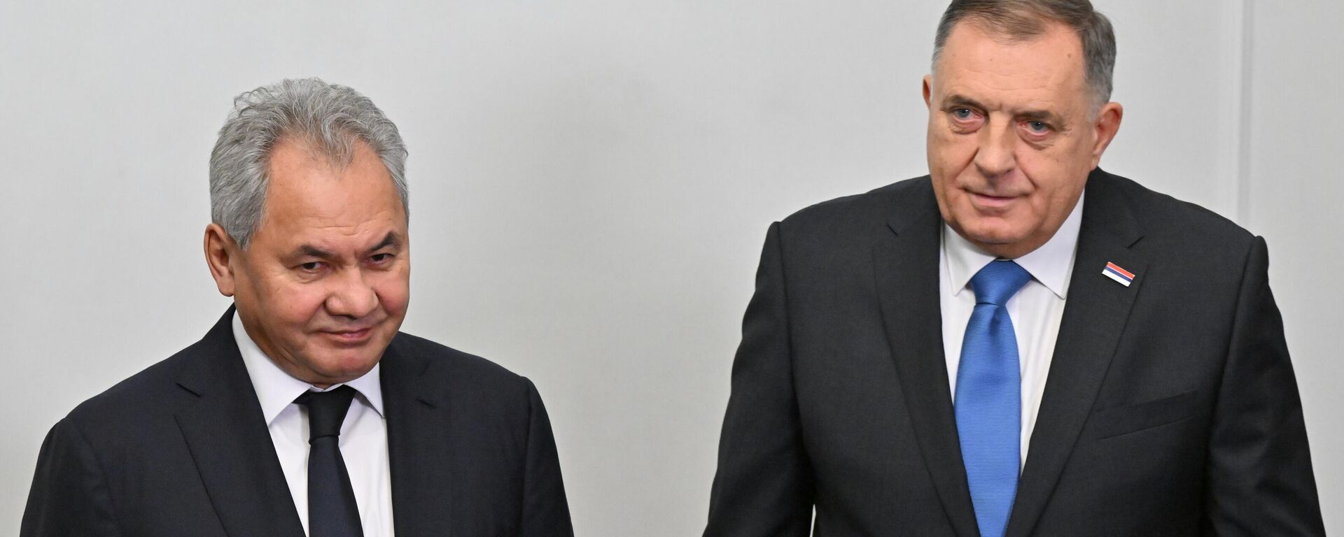 Sekretar Saveta bezbednosti Rusije Sergej Šojgu i predsednik Republike Srpske Milorad Dodik - Sputnik Srbija, 1920, 10.09.2025
