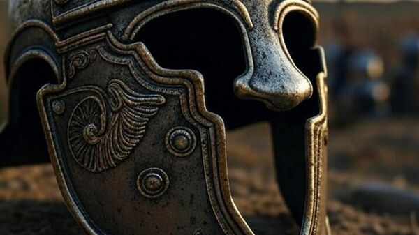 Ilustracija šlema korišćenog u Punskim ratovima  - Sputnik Srbija