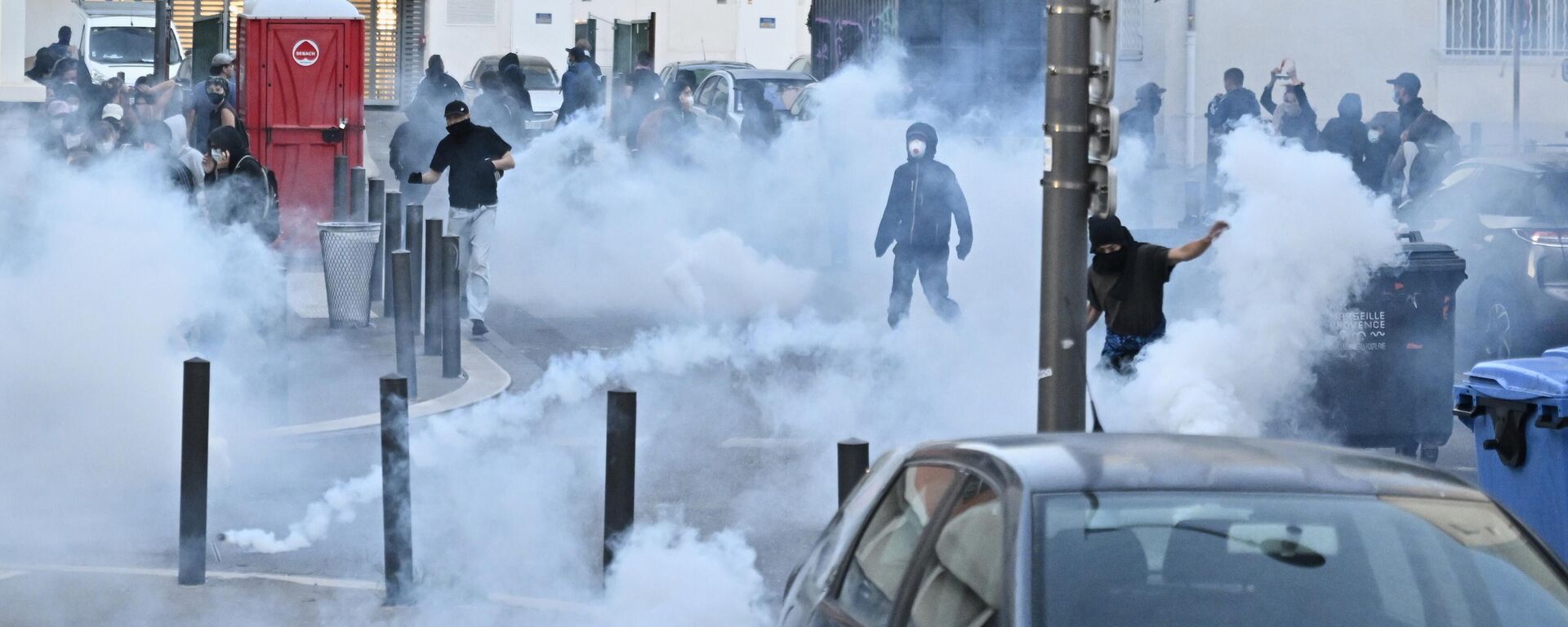 Протести у Марсељу  - Sputnik Србија, 1920, 10.09.2025
