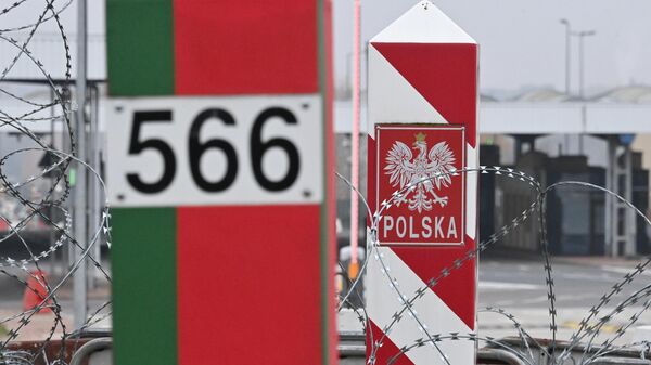 Međunarodni granični prelaz između Belorusije i Poljske - Sputnik Srbija
