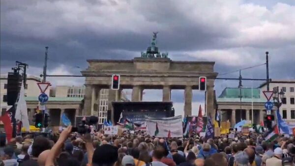 Protest u Berlinu - Sputnik Srbija