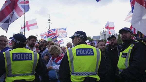 Protest u Londonu - Sputnik Srbija