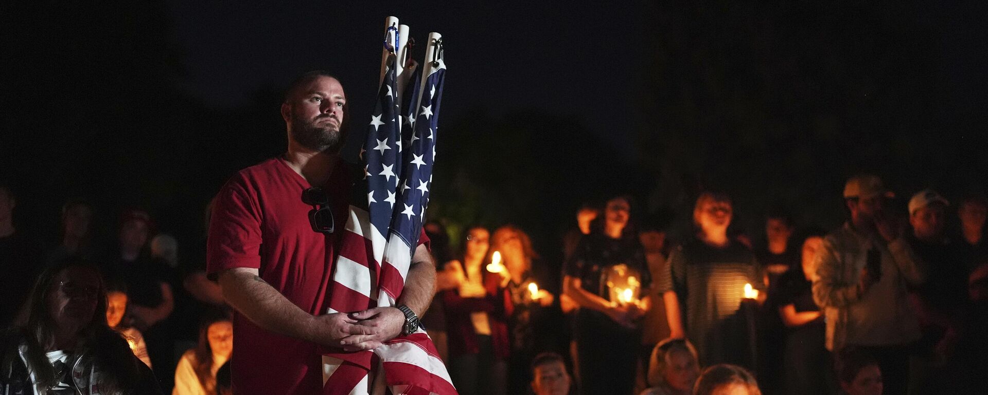 Hiljade Amerikanaca odalo počast Čarliju Kirku - Sputnik Srbija, 1920, 13.09.2025