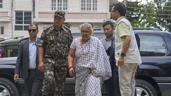 премијерка Непала Сушила Карки  - Sputnik Србија