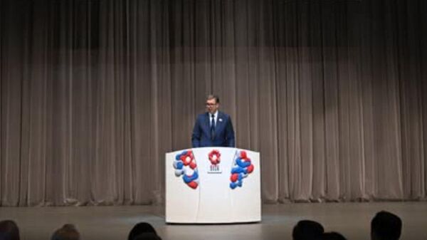 Александар Вучић у Осаки - Sputnik Србија