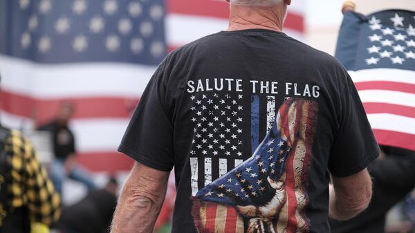 Protest u Americi, desničari  - Sputnik Srbija