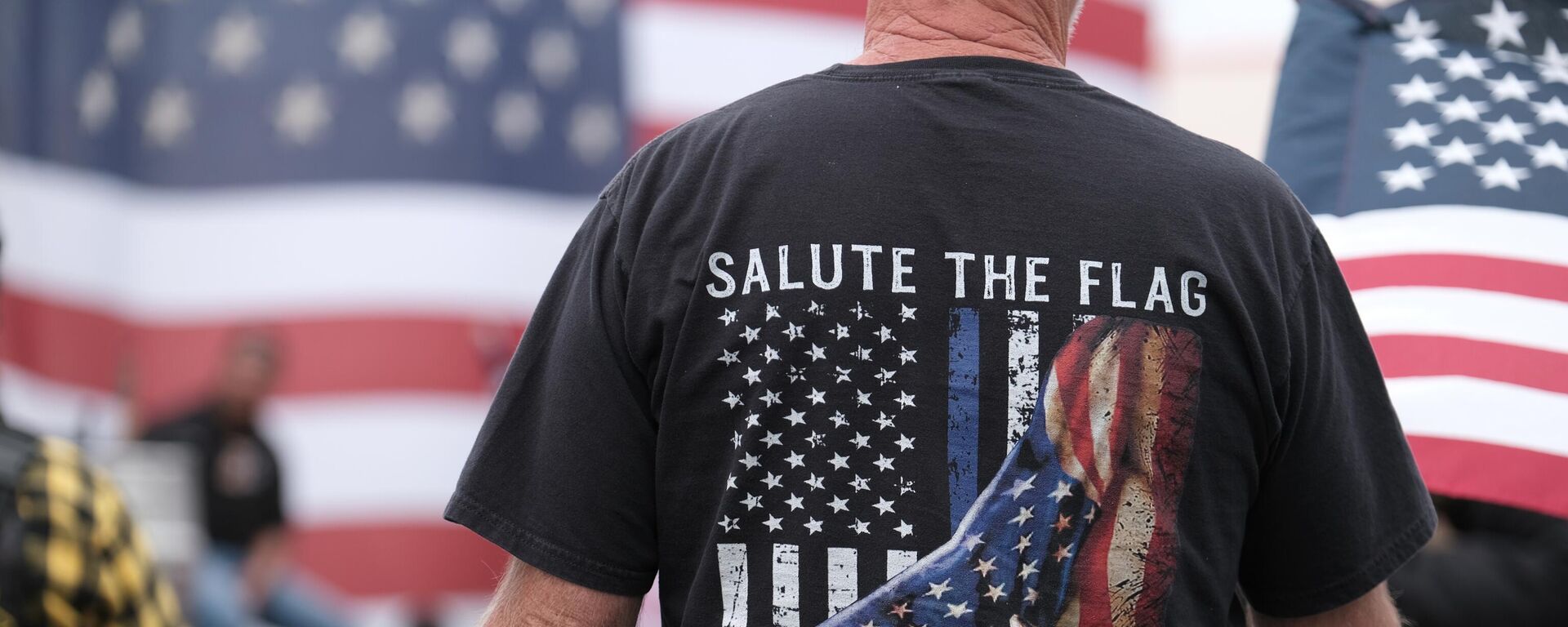 Протест у Америци, десничари  - Sputnik Србија, 1920, 18.09.2025