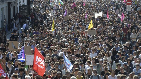 Протест у Француској - Sputnik Србија