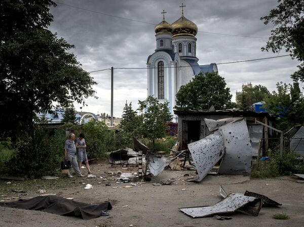 Arhivska fotografija od 18.7.2014. Situacija u Lugansku - Sputnik Srbija
