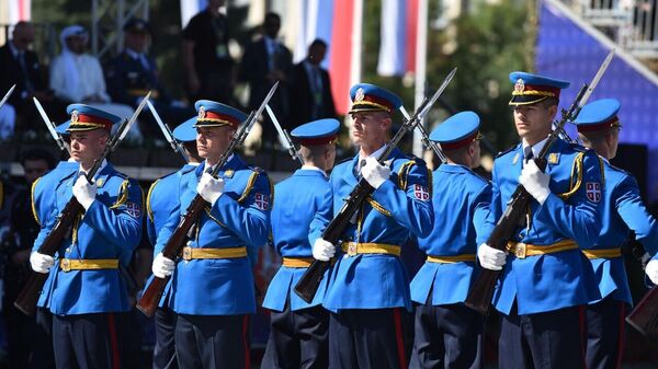 Garda Vojske Srbije izvodi egzercir. - Sputnik Srbija