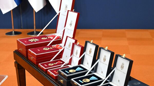 Odlikovanja povodom Dana jedinstva, slobode i nacionalne zastave - Sputnik Srbija