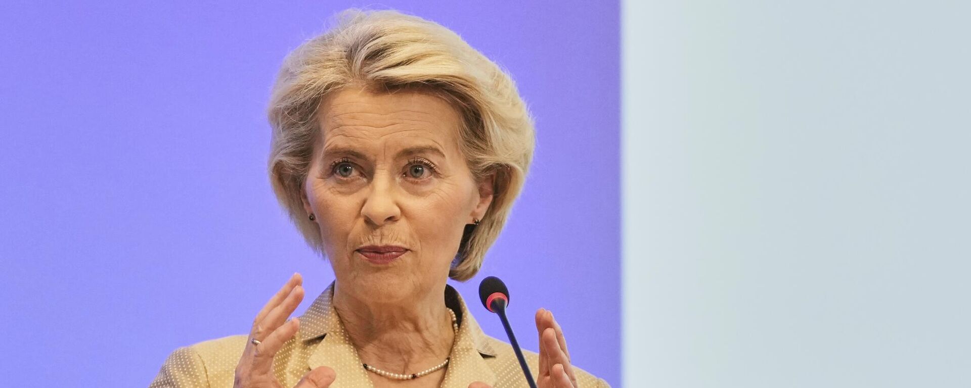 Председница Европске комисије Урсула фон дер Лајен - Sputnik Србија, 1920, 30.09.2025