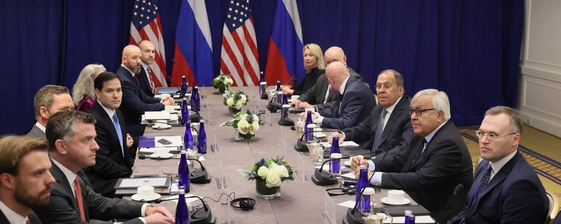 Sastanak ruskog ministra spoljnih poslova Sergeja Lavrova i američkog državnog sekretara Marka Rubija - Sputnik Srbija, 1920, 24.09.2025