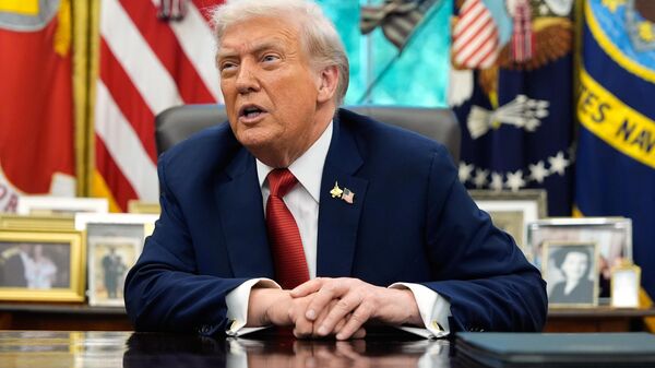 Председник САД Доналд Трамп - Sputnik Србија