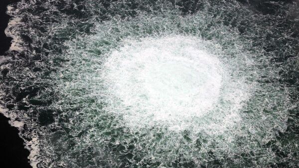 Gas leak location on Nord Stream 2  - Sputnik Srbija