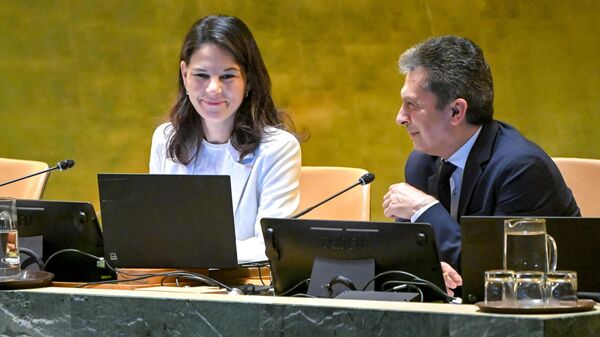 Predsedavajuća Generalnom skupštinom UN Analena Berbok - Sputnik Srbija