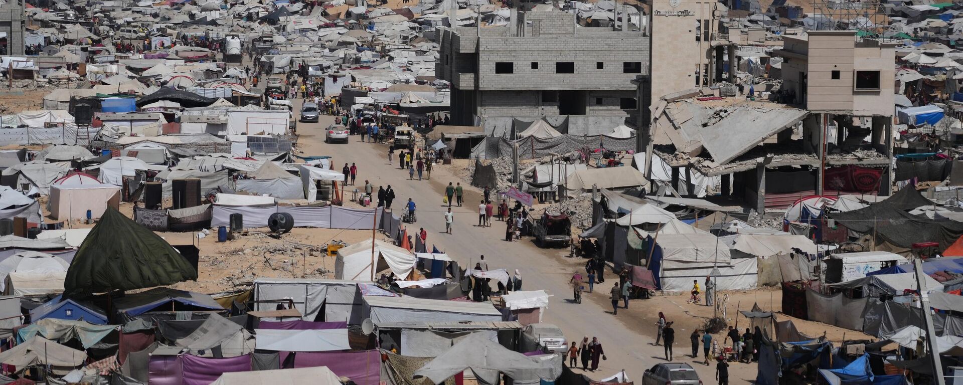 Палестински камп Муваси - Sputnik Србија, 1920, 04.10.2025