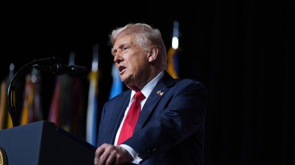 Američki predsednik Donald Tramp - Sputnik Srbija