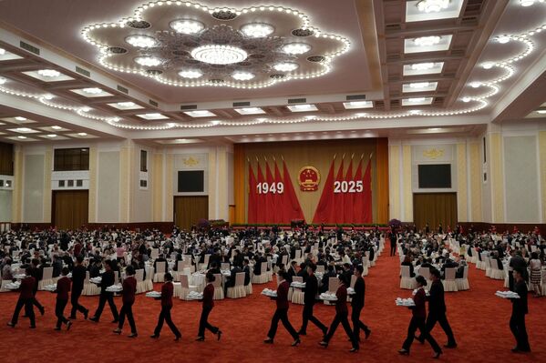 Припрема за пријем поводом Националног дана  - Sputnik Србија