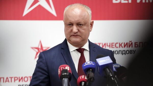 Бивши молдавски председник Игор Додон - Sputnik Србија