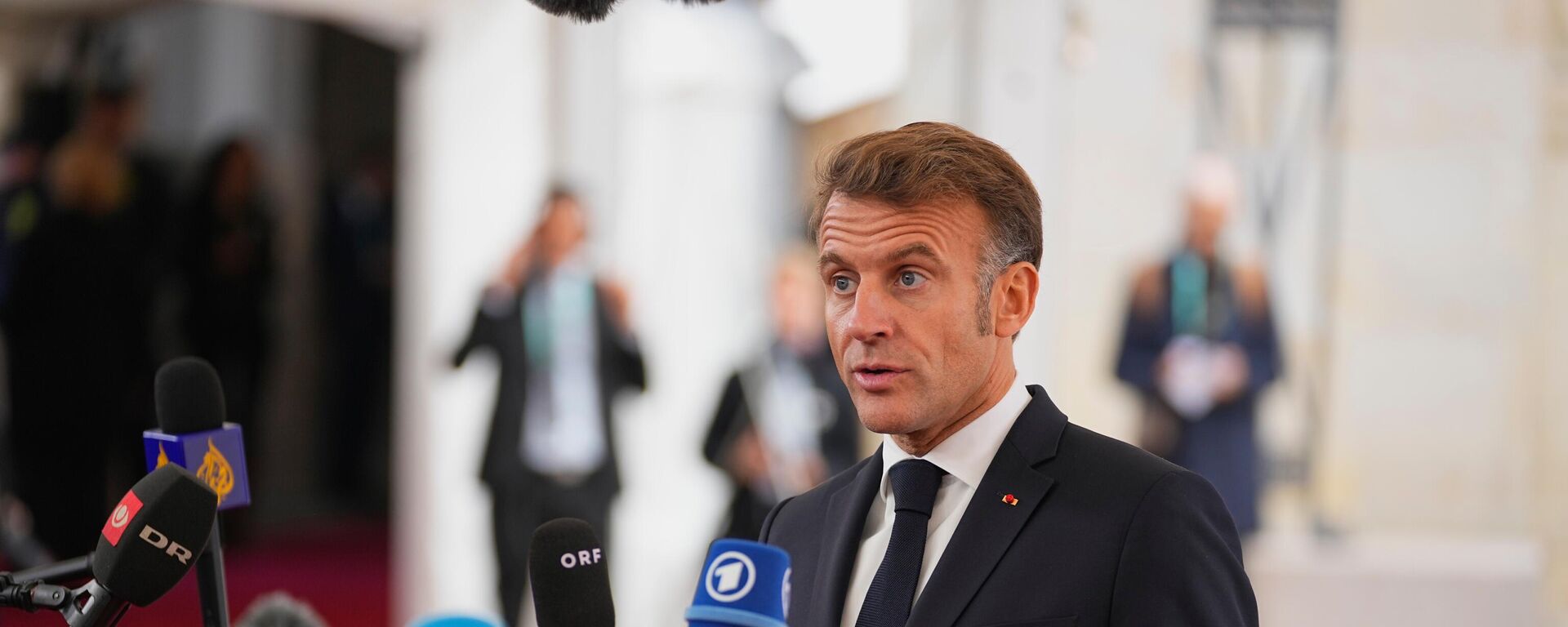 Председник Француске Емануел Макрон - Sputnik Србија, 1920, 01.10.2025