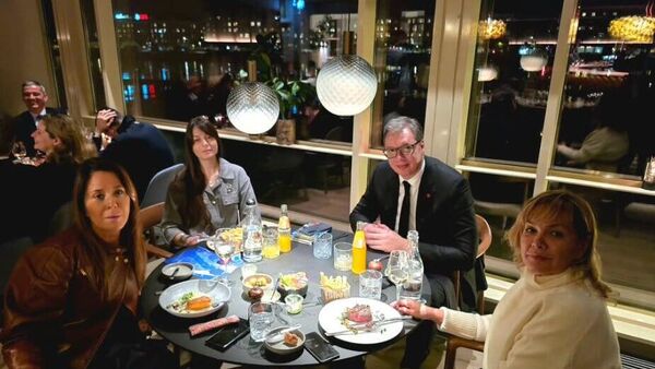 Predsednik Srbije Aleksandar Vučić u Kopenhagenu - Sputnik Srbija