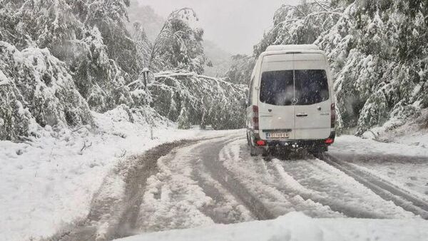 Снег у општини Брус - Sputnik Србија