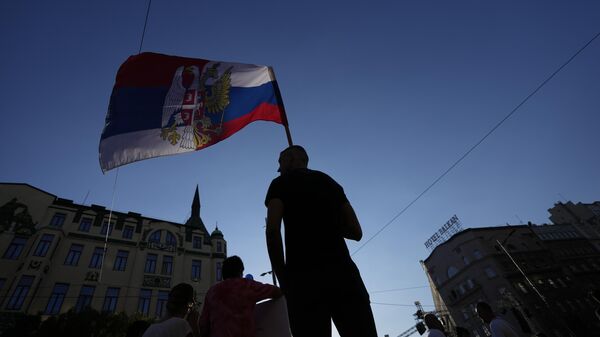 Србија, Русија застава - Sputnik Србија