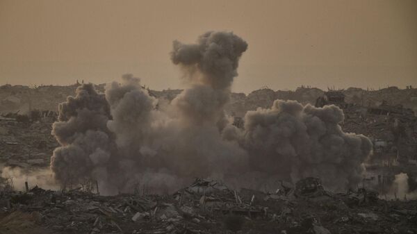 Bombardovanje severa Pojasa Gaze - Sputnik Srbija