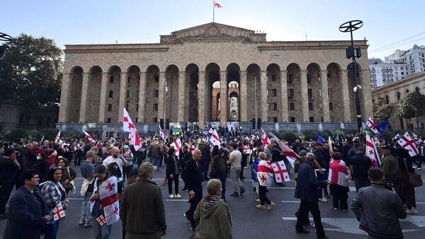 Protest opozicije u Tbilisiju - Sputnik Srbija