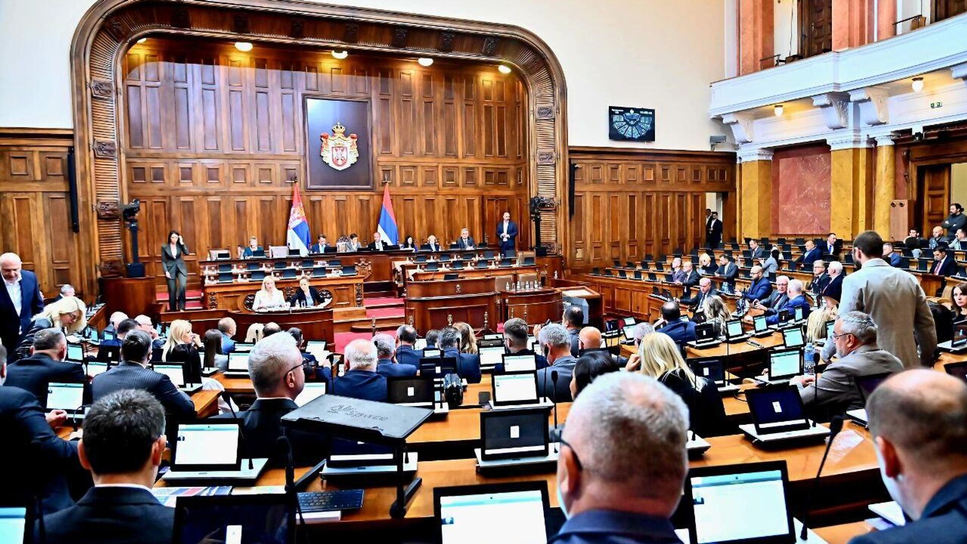 Јесење заседање Скупштине Србије Јесење заседање Скупштине Србије - Sputnik Србија, 1920, 07.10.2025