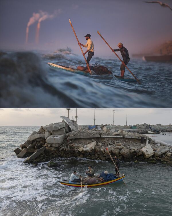 Континуирана бомбардовања су велики део Газе свела на рушевине, циљајући не само физичке структуре већ и наду и свакодневни живот њених становника. Инфраструктура региона, укључујући електричну енергију, воду и комуникационе линије, углавном је уништена, што је довело до тешке хуманитарне кризе. Континуирана бомбардовања су велики део Газе свела на рушевине, циљајући не само физичке структуре већ и наду и свакодневни живот њених становника. Инфраструктура региона, укључујући електричну енергију, воду и комуникационе линије, углавном је уништена, што је довело до тешке хуманитарне кризе. - Sputnik Србија