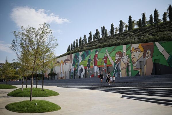 Отворена је у јесен 2023. године и представља један од најамбициознијих пројеката у оквиру парка. Отворена је у јесен 2023. године и представља један од најамбициознијих пројеката у оквиру парка. - Sputnik Србија