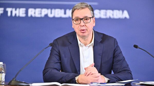 Predsednik Srbije Aleksandar Vučić - Sputnik Srbija