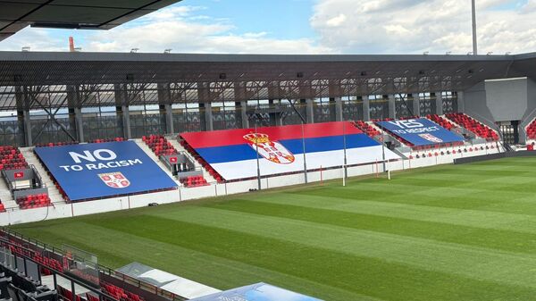 Стадион у Лесковцу - Sputnik Србија