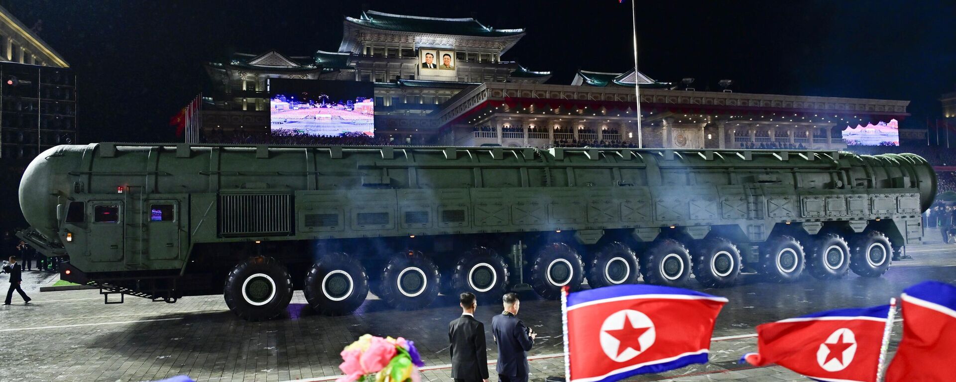 Северна Кореја приказала нову интерконтиненталну балистичку ракету „Хвасонг-20“ - Sputnik Србија, 1920, 22.10.2025