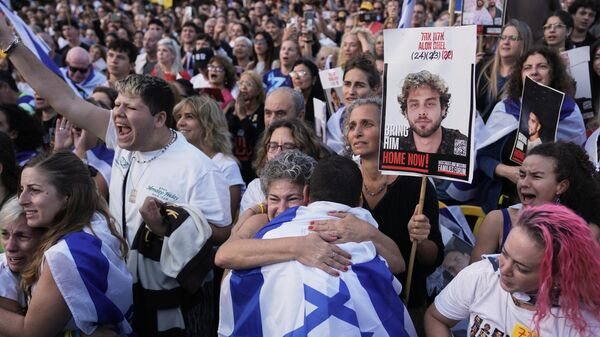 Građani Izraela čekaju da Hamas oslobodi taoce - Sputnik Srbija