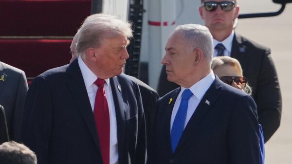 Donald Tramp i Benjamin Netanijahu - Sputnik Srbija