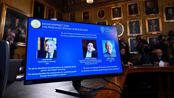 Dobitnici Nobelove nagrade za ekonomiju - Sputnik Srbija