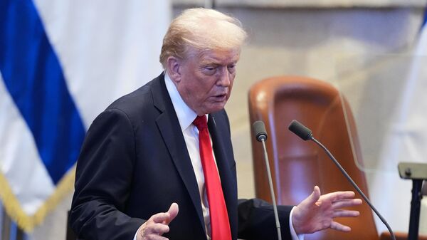 Donald Tramp u Knesetu - Sputnik Srbija