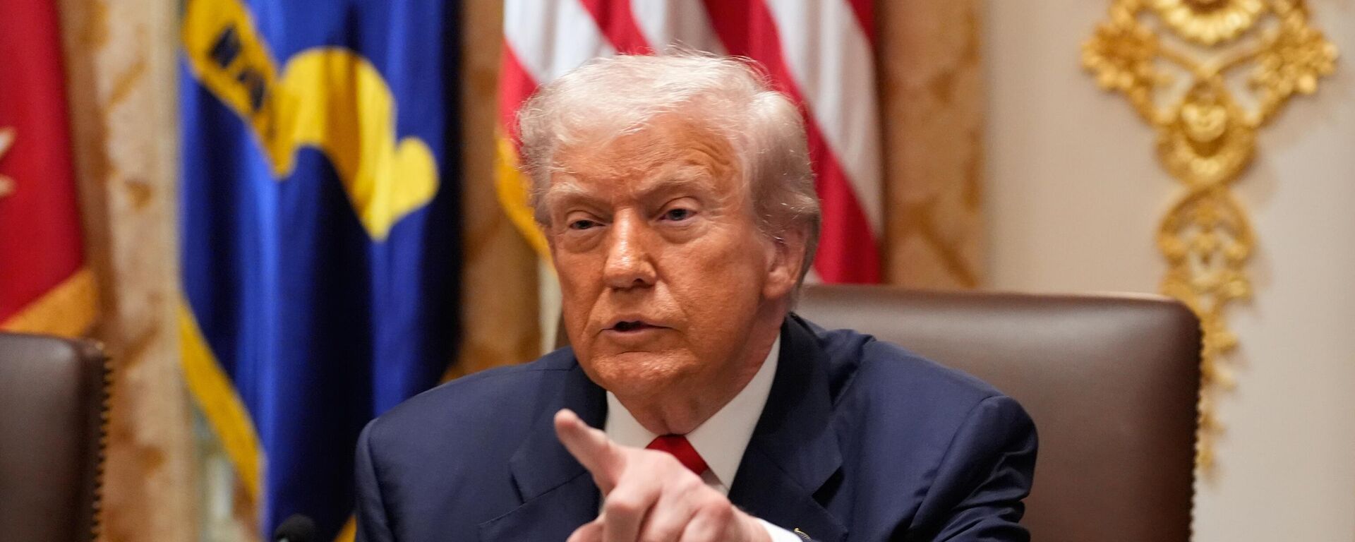 Američki predsednik Donald Tramp Američki predsednik Donald Tramp - Sputnik Srbija, 1920, 18.10.2025