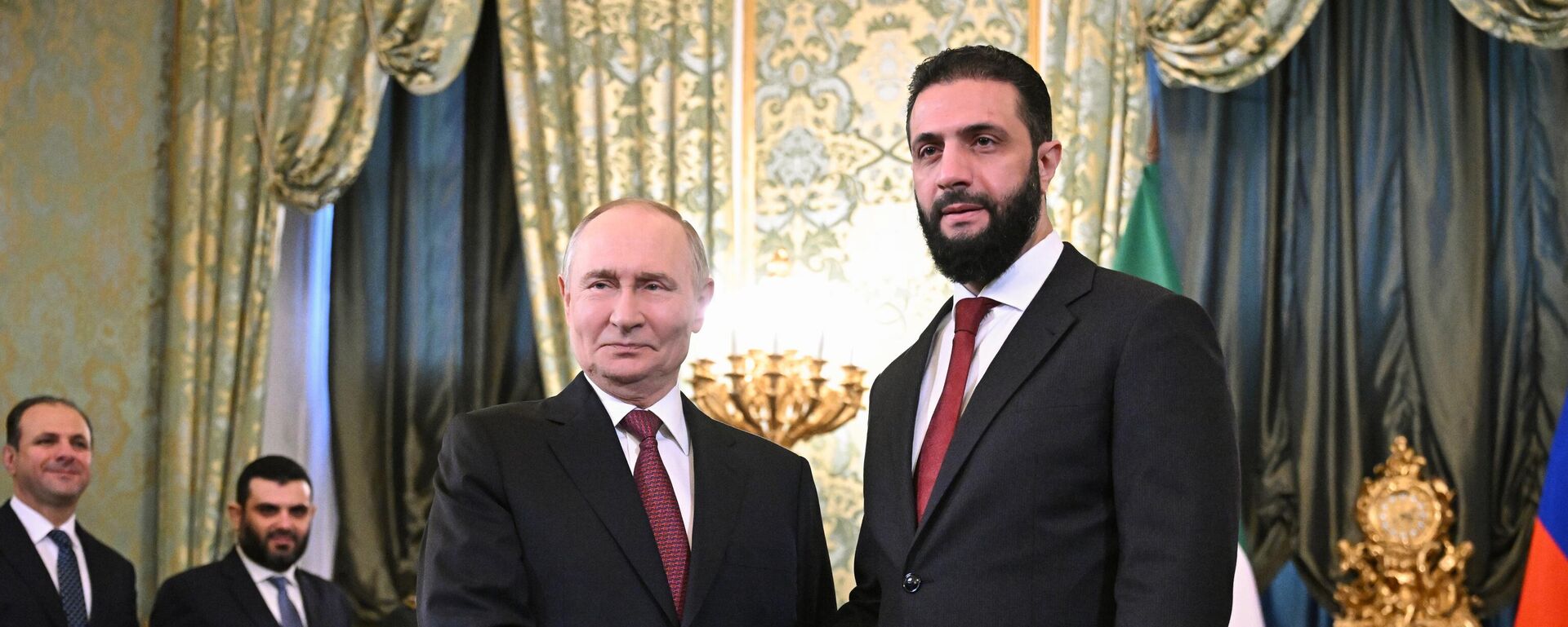 Владимир Путин и Ахмед ел Шара - Sputnik Србија, 1920, 28.01.2026