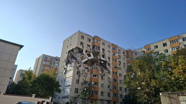 Eksplozija u zgradi u Bukureštu  - Sputnik Srbija