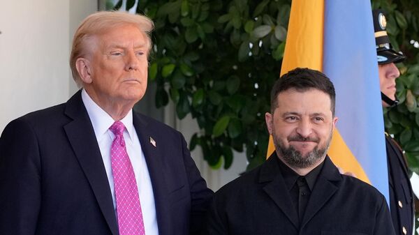 Donald Tramp i Vladimir Zelenski - Sputnik Srbija