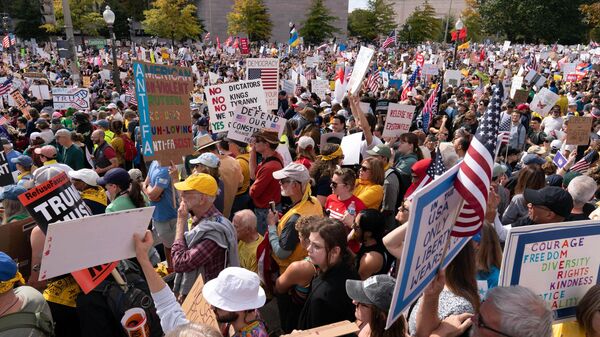 Protest protiv Trampove politike - Sputnik Srbija